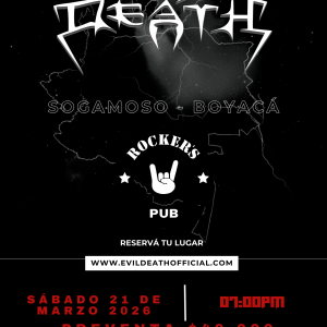 evil death – sogamoso boyacÁ gira por colombia 2026