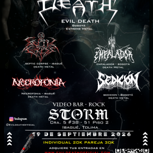 evil death – ibaguÉ gira por colombia 2026