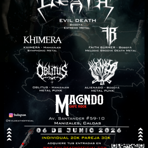 purple and pink neon modern concert tour announcement flyer